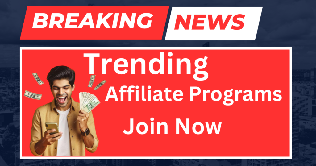 Here are ten trending affiliate programs for 2024, including key details and direct links to their affiliate pages