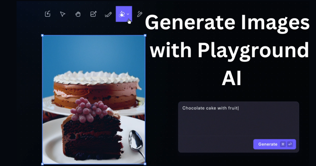 How to generate images with playground ai