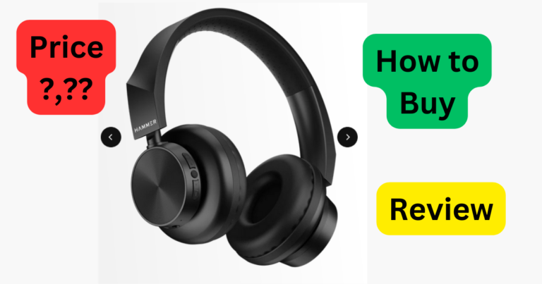 HAMMER Bash Lite Bluetooth Over The Ear Headphones: Perfect Blend of Style and Functionality