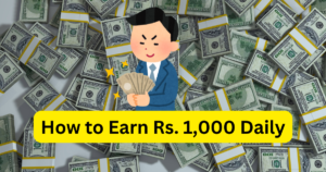 How to Earn Rs. 1,000 Daily: A Comprehensive Guide