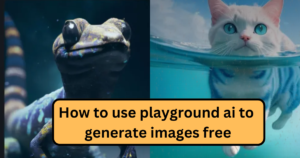 How to use playground ai to generate images free