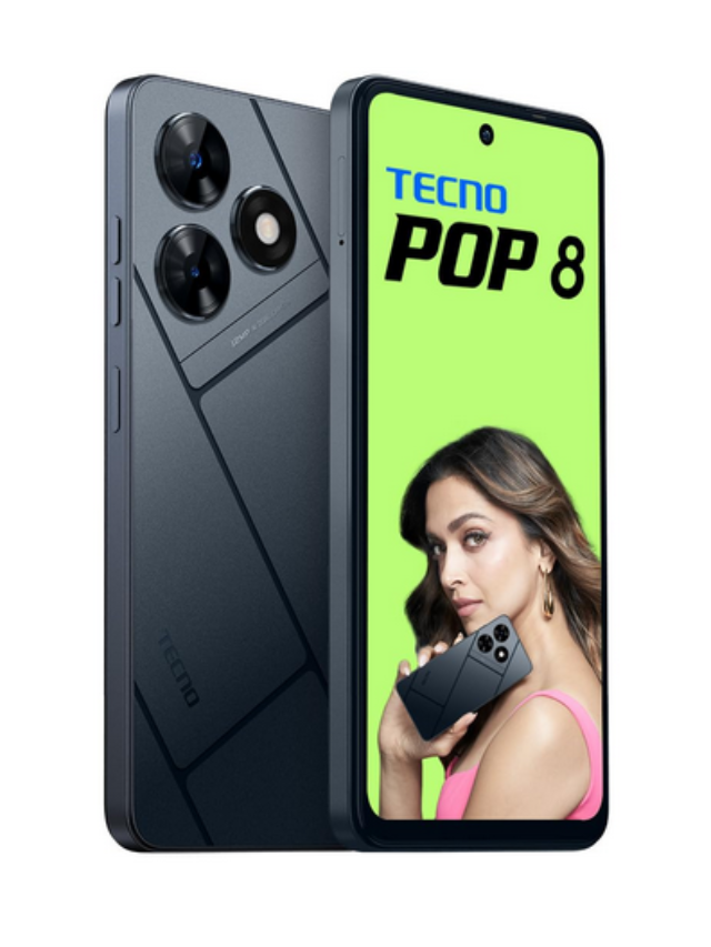 TECNO POP 8, Powerful 5000 mAh battery, Under ₹6,899, 5000mAh