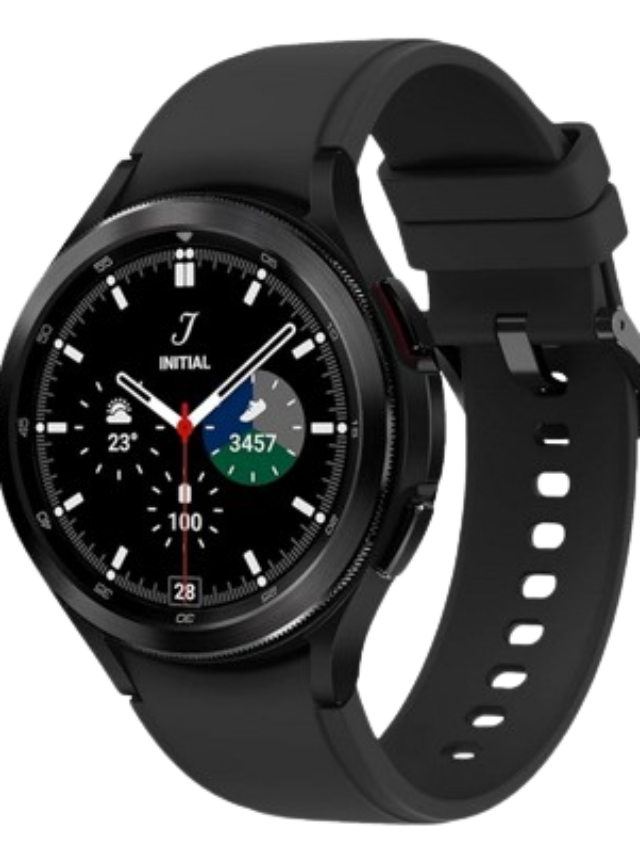 Samsung Galaxy Watch 4 Classic Bluetooth(4.6cm, Black, Compatible with Android only)