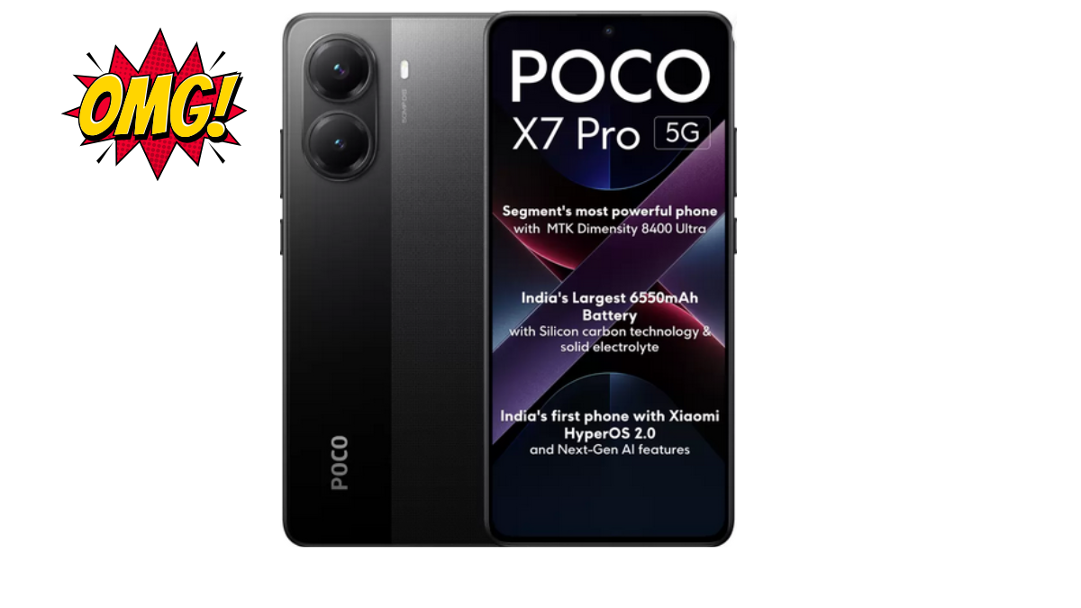 POCO X7 Pro: Powerful 5G smartphone launched with 6550mAh battery, 90W charger and DSLR camera