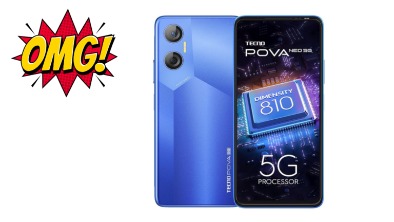 TECHNO POVA NEO 5G Powerful smartphone with 108MP camera and 5000mAh battery, at just ₹679 EMI