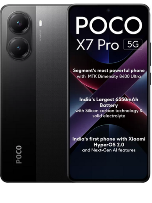 POCO X7 Pro: Powerful 5G smartphone launched with 6550mAh battery,